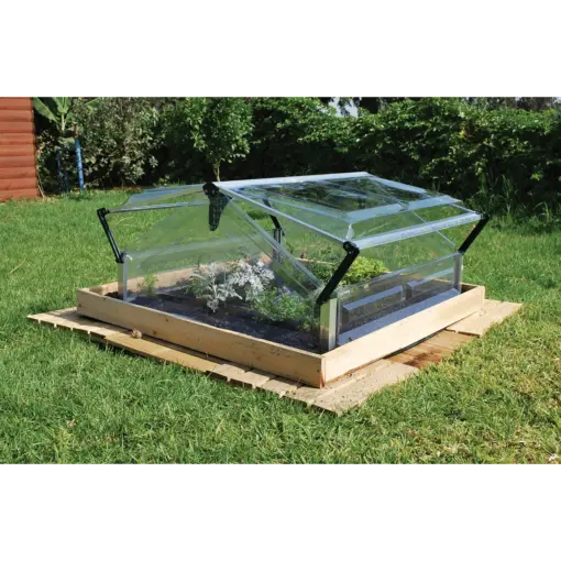 Double Cold Frame Greenhouse 1